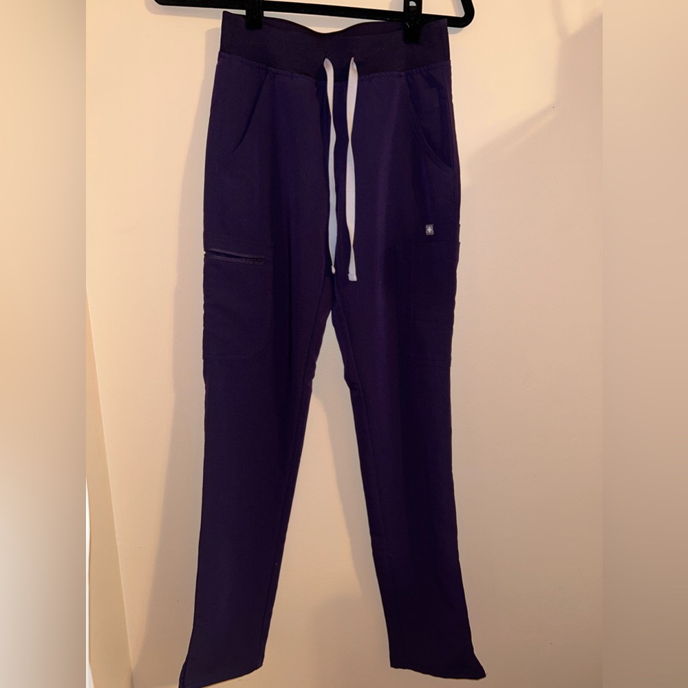 FIGS Purple Jam Skinny straight Pant